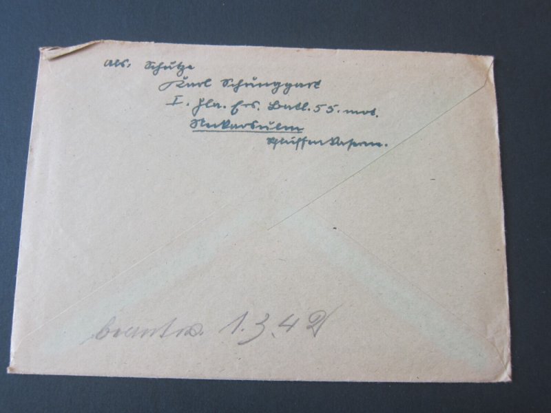 Germany Feldpost cover  OurRef:1564