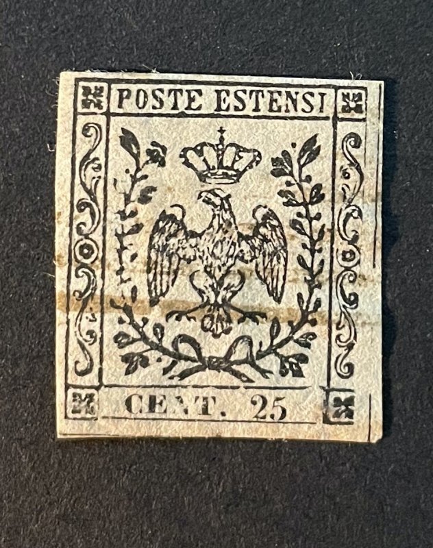 Italian States - Modena Sc.#4, used