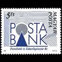 HUNGARY 1989 - Scott# 3166 Postal Savings Bank Set of 1 NH