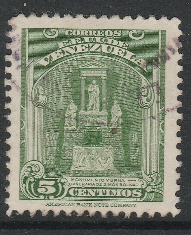 Venezuela 1947 5c used South America A4P53F39