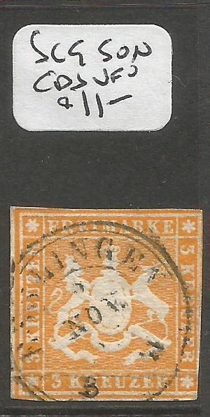 Germany Wurttemberg SC 9 SON CDS VFU (9cpn)