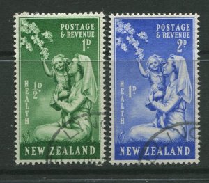 STAMP STATION PERTH New Zealand #B34-B35 Semi Postal Issue  FU 1949 CV$0.75