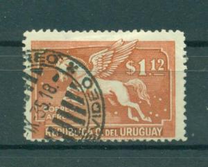 Uruguay sc# C75 used cat value $2.25