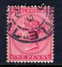Natal; 1884: Sc. # 67: O/Used Single Stamp