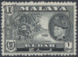 Kedah  Malaya  SC#  83   Used  see details & scans