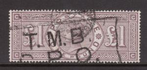 Great Britain #110 XF Used & Scarce