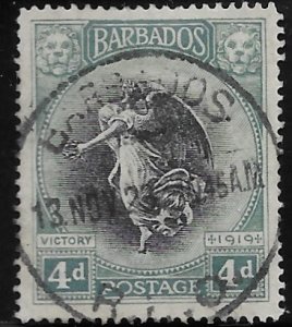 Barbados 146  1920  4d VF Used