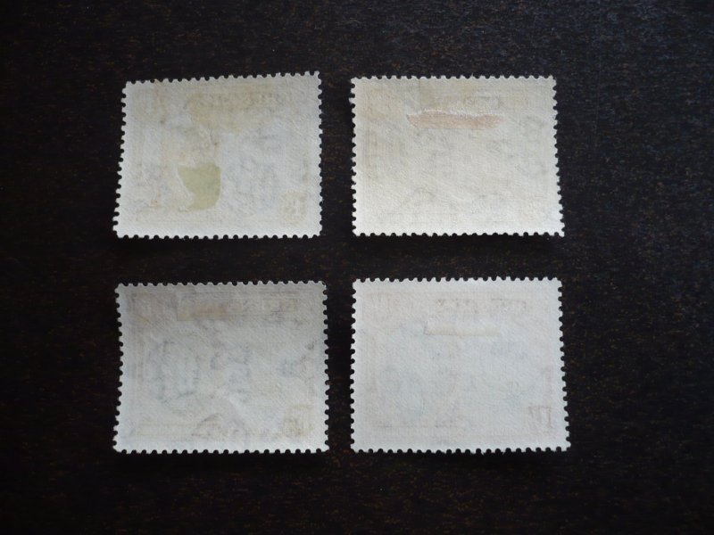 Stamps - Grenada - Scott# 133, 137-139 - Mint Hinged Part Set of 4 Stamps