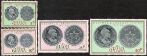 Ghana  Scott 212-215  MNH/Mint  Complete