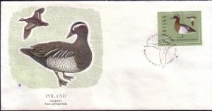 Poland FDC SC# 2699 Garganey L280