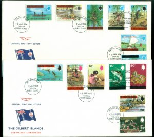 Gilbert Is 1976 Pictorials Opt. The Gilbert Islands on Gilbert & Ellice Is 2x...