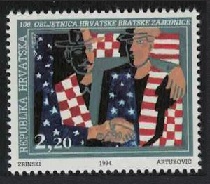 Croatia Croatian Brotherhood in USA 1994 MNH SG#291