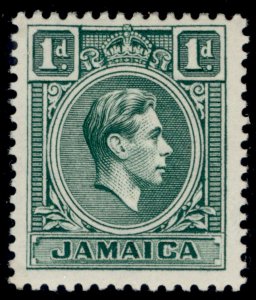 JAMAICA GVI SG122a, 1d blue-green, M MINT.