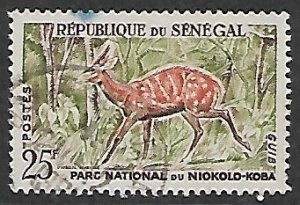 Senegal # 199 - Harnessed Bushbuck - used.....{KlBl18}