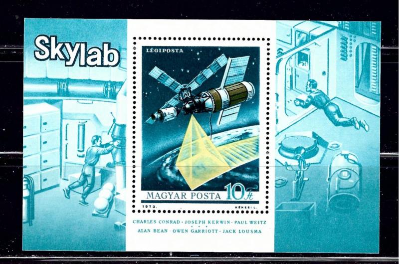 Hungary C346 MNH 1973 Skylab S/S