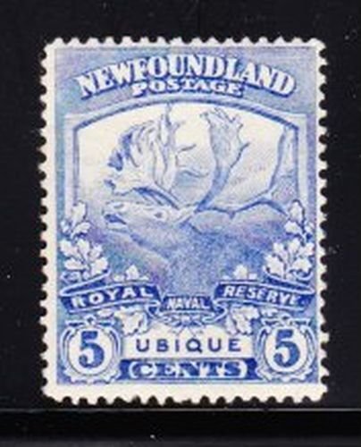 Album Treasures  Newfoundland Scott # 119  5c Trail of the Caribou Mint Hinged