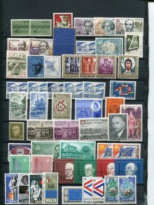 Europa issues 1961/69  Mint VF NH- Lakeshore Philatelics