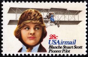 SC#C99 28¢ Blanche Stuart Scott (1980) MNH