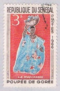 Senegal 263 Used Woman with fruit 1966 (BP30014)