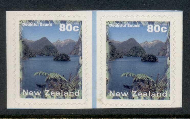 New Zealand 1996 Doubtful Sound 80c P&S pr MUH