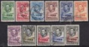 Bechuanaland 1938 SC 124-136 Used Set 