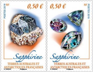 FSAT Scott #609 Sapphire MNH