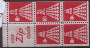 US sc#C72c MNH booklet pane