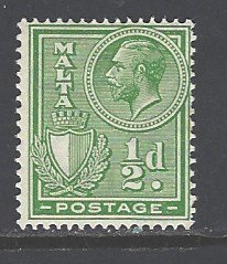 Malta # 132 mint hinged (RS)