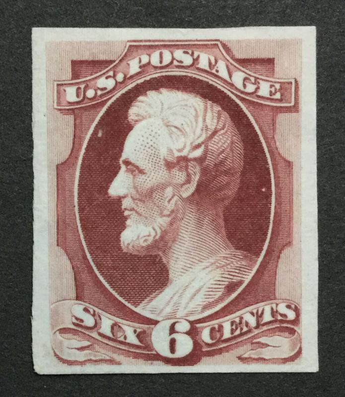 MOMEN: US #148P3 PLATE PROOF ON INDIA #25892