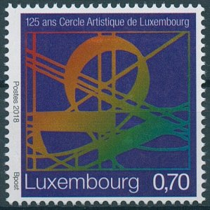 Luxembourg 2018 MNH CAL Cercle Artistique 125 Yrs 1v Set Art Stamps