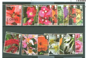 Montserrat #O156-O170 Mint (NH) Single (Complete Set)