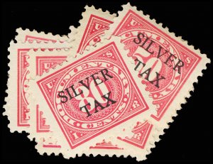 U.S. REV. SILVER TAX RG1-12  Mint (ID # 115377)