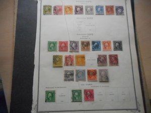 U.S. Collection 27 Used Wash/Frank Stamps 1912-1915 Era