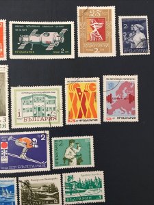 Bulgaria 1971,Sc#1950-3,1996,space Station,soccer, Workers,skiing,painting,Nenov