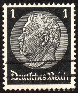 1933, Germany 1pfg, Used, Sc 415