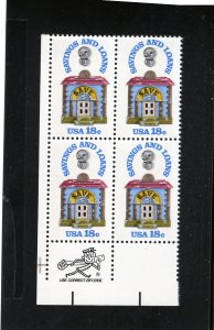 1911 Savings & Loan, MNH LL-ZIP blk/4