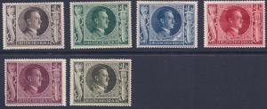 Germany 1943 Sc# B231-B236