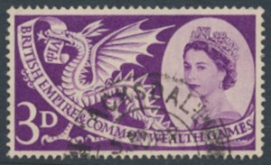 GB  SC# 338  SG 567  Used   Commonwealth Games  see details & scans