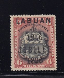 Labuan Scott # 70 VF-OG lightly hinged nice color scv $ 40 ! see pic !