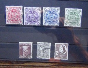 Australia 1948 - 56 set to £2 Used