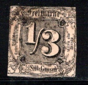German States Thurn & Taxis Scott # 2, used
