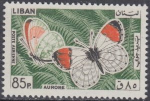 LEBANON Sc# C432 - MNH  INCPL SINGLE FROM SET - BUTTERFLIES