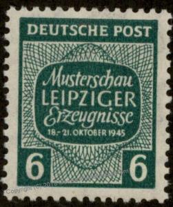 Germany 1946 SBZ West Sachsen Mi124x MNH Saxony 87025