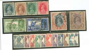 India #150-153/156-157/162- Used Single