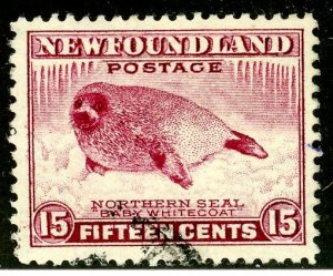 Newfoundland, Scott #262, Used