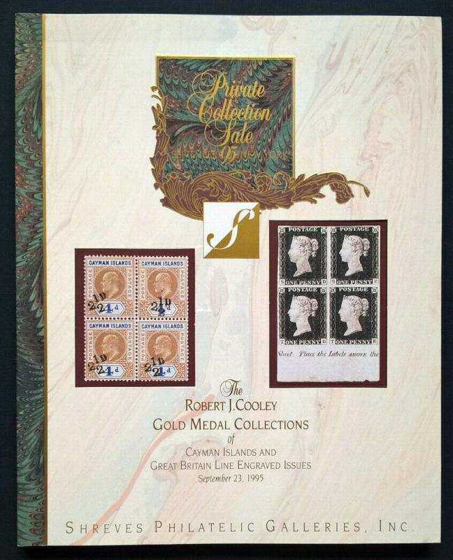 Auction Catalogue ROBERT J COOLEY Collection of CAYMAN ISLANDS Stamps and Covers