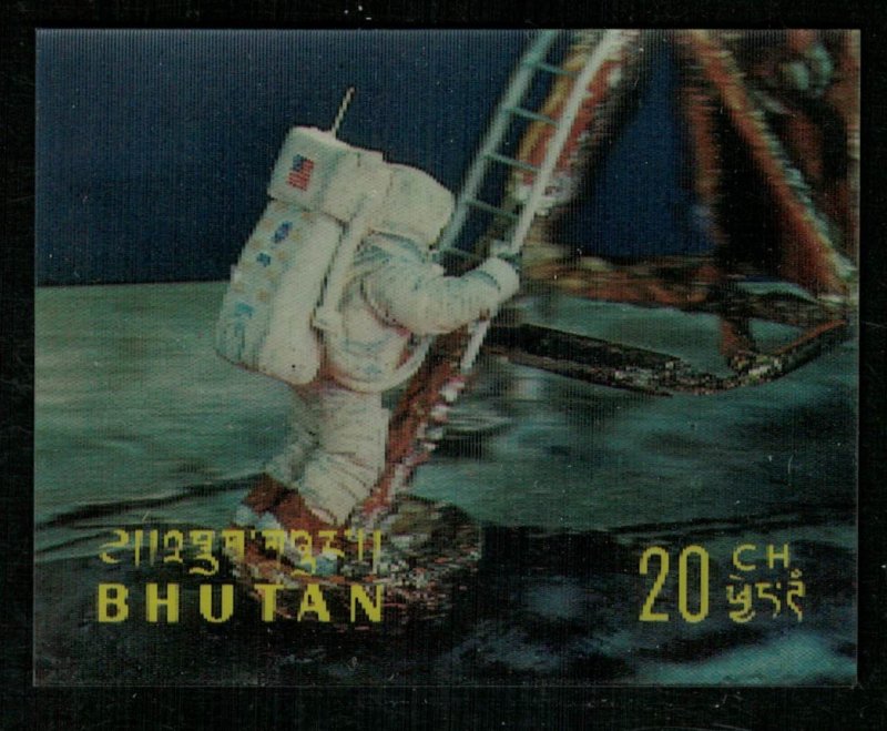 Space, 1967, Hologram, 3D Stamps, 20Ch (RT-148)