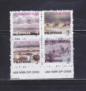 Philippines RA5a MNH Mt Pinatubo