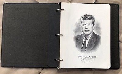 150+ Woldwide Kennedy collection on stockpages and pre-printed pages in binder