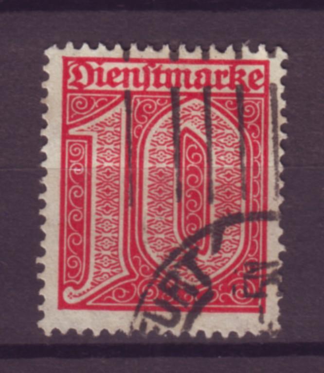 J20651 Jlstamps 1920-1 germany used #o2 numeral official